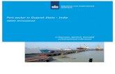 Port sector in Gujarat State - India