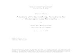 Analysis of Interworking Functions for Heterogeneous Networks
