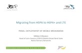 Migrating from HSPA to HSPA+ and LTE
