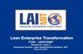 Lean Enterprise Transformation Roadmap