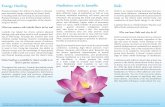 Energy Healing Meditation and its benefits Reiki