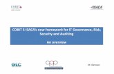 COBIT 5 ISACA's new Framework for IT Governance, Risk, Security ...