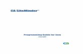 CA SiteMinder Programming Guide for Java