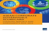 ASEAN Corporate Governance Scorecard: Country Reports and ...