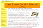 Art Form for the Digital Age