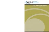 OSHA - Lead in Construction