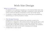 Web Site Design Planning a WebSite
