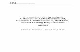 The Impact Testing Enigma A Review of ASME Section VIII, Division ...