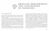 Drainage Requirements And Maintenance of Homesites From ...