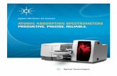 atomic absorption spectrometers productive, precise, reliable.