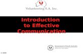 Introduction to Effective Communication Presentation ( PPT