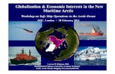 Globalization & Economic Interests in the New Maritime Arctic