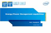 Intel Energy/Power Management capabilities