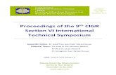 Proceedings of the 9th CIGR Section VI International Technical ...