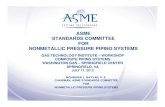 ASME STANDARDS COMMITTEE FOR NONMETALLIC ...