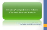 Initiating Comprehensive Reform of Student Financial Services