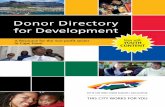 City of Cape Town Donor Directory