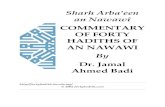 Sharh Arba'een an Nawawî COMMENTARY OF FORTY HADITHS ...