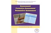 Assessment: Formative Assessment Summative Assessment