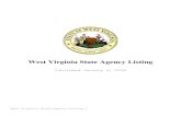 West Virginia State Government Directory