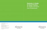 Dystonia: A Guide to Good Practice