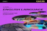A Level English Language Topic Exploration Pack (Child Language ...