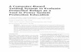 A computerbased testing system to evaluate protective relays as a ...