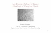 Les Houches School of Foam: Rheology of Complex Fluids