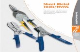 Sheet Metal Tools/HVAC