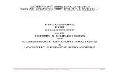 Revised Contractors Enlistment Procedure