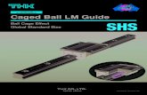 Caged Ball LM Guide Model SHS