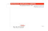 AirCard/AirPrime UMTS Supported AT Command Reference