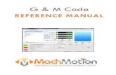 G & M Code - MachMotion
