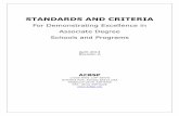 ACBSP Standards and Criteria