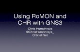 Using RoMON and CHR with GNS3