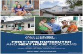 FIRST-TIME HOMEBUYER AND NEXT HOME PROGRAMS