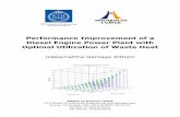 Performance Improvement of a Diesel Engine Power Plant with ...