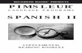 PIMSLEUR® SPANISH II