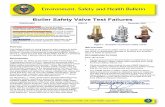 Safety Bulletin 2005-16 Boiler Safety Valve Test Failures