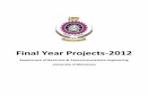 2012 projects