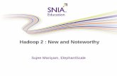 Hadoop 2 : New and Noteworthy