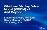 Windows Display Driver Model (WDDM) v2 And Beyond