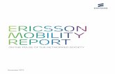 Ericsson Mobility Report November 2013 (pdf)