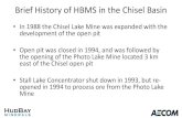 Brief History of HBMS in the Chisel Basin