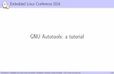 GNU Autotools: a tutorial