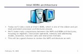 Intel 8086 architecture - howard huang
