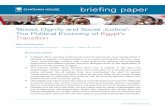 Briefing Paper: 'Bread, Dignity and Social Justice'