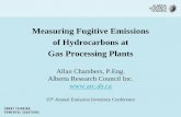 Measuring Fugitive Emissions of Hydrocarbons at Gas Processing ...