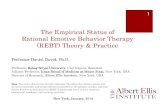 The Empirical Status of Rational Emotive Behavior Therapy (REBT ...