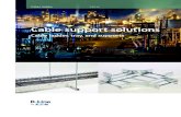 Cable support solutions - cable ladders, tray and supports (CSS-13)